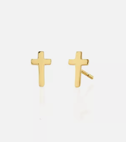 Tiny Cross studs