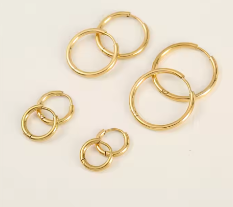 Smooth Minimalist Hoops