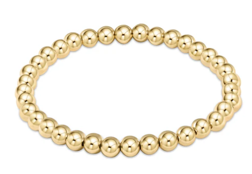 Gold 4 mm bracelet